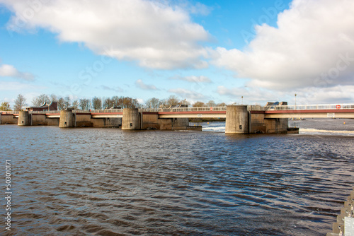 Bremer Weserwehr (hydroelectric power station) Bremen Germany