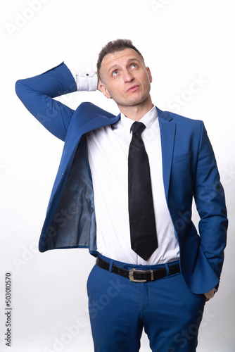 A man comes up with an idea