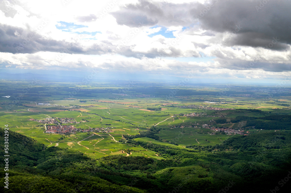 Fototapeta premium Paysage panoramique