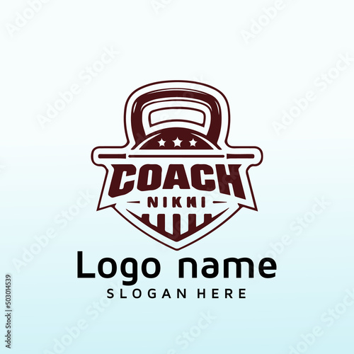Online fitness programming Physical Fitness logo letter CN