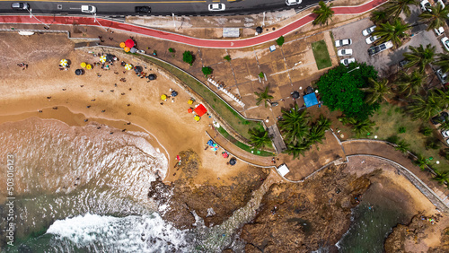 Rio Vermelho Ondina Amaralina Salvador Bahia Litoral Mar Praia Cidade Nordeste Prédios Paisagem Ruas photo