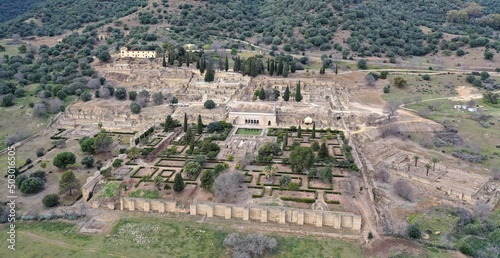 Obraz na płótnie Ruines de Medina Azahara, palais médiéval arabo-musulman près de Cordoue, en Espagne w salonie