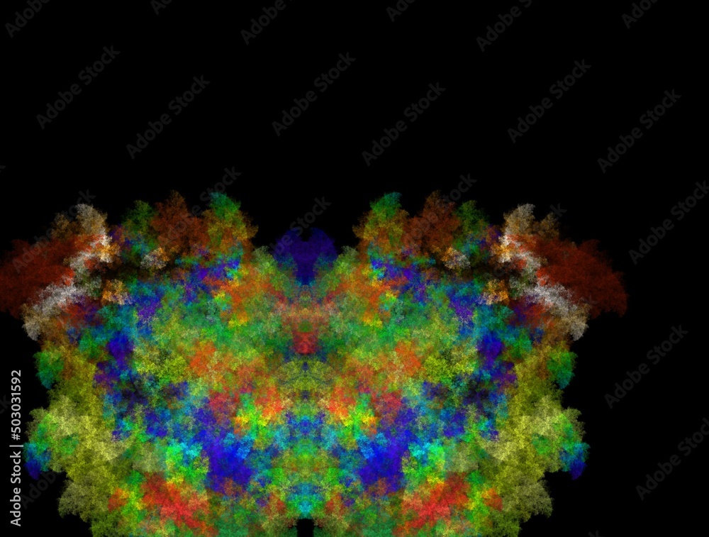 Imaginatory fractal abstract background Image Imaginatory fractal abstract background Image