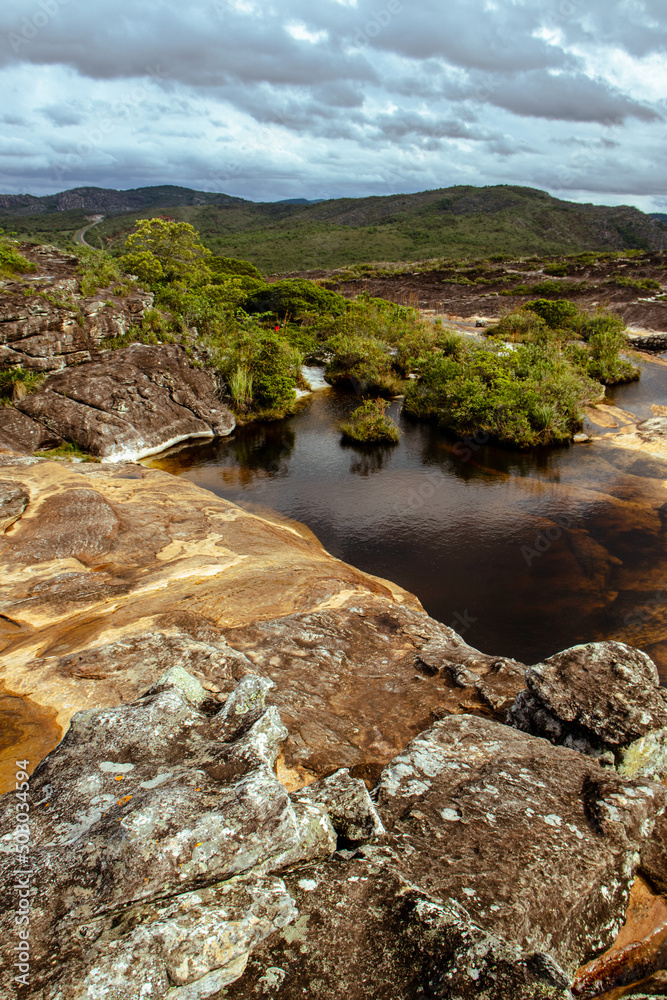 natural landscape in the district of Milho Verde, in the city of Serro, State of Minas Gerais, Brazil natural landscape in the district of Milho Verde, in the city of Serro, State of Minas Gerais, Brazil
