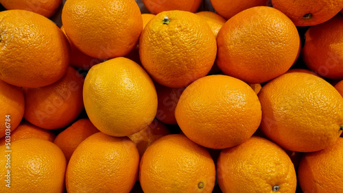 oranges in the market