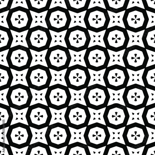 Vector monochrome pattern  Abstract texture for fabric print  card  table cloth  furniture  banner  cover  invitation  decoration  wrapping.