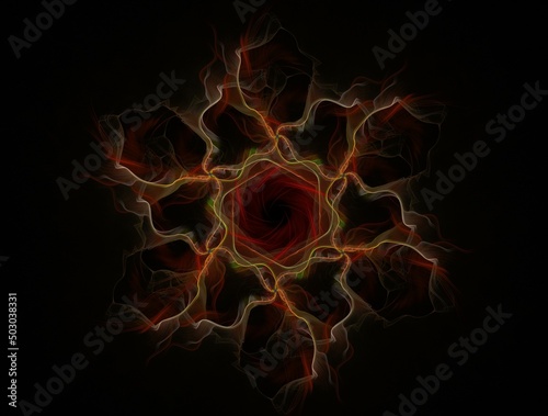 Imaginatory fractal abstract background Image