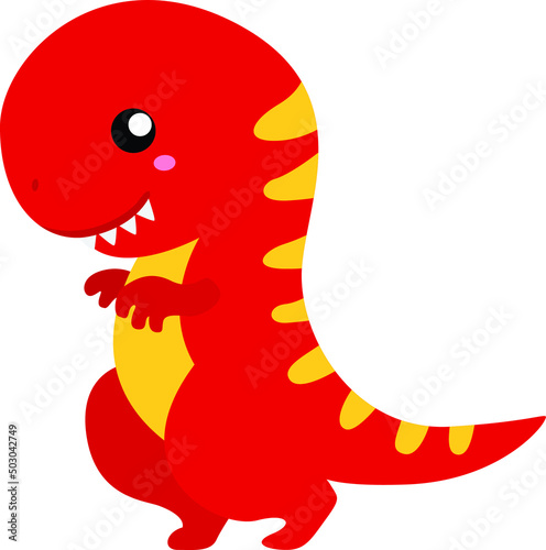 An old dinosaur vector clipart