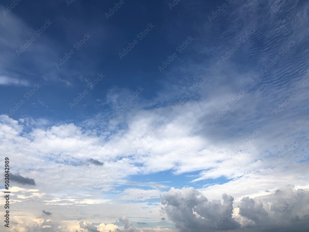 clouds in the sky