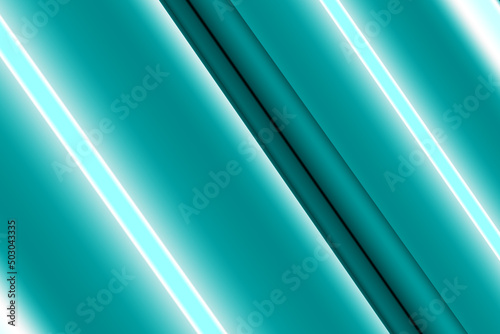 Aqua Blue abstract background design using bluish color gradients & shading to form 3D stylish oblique lines. Used for concepts like relaxation, purity , balance, silence or as a phone wallpaper.