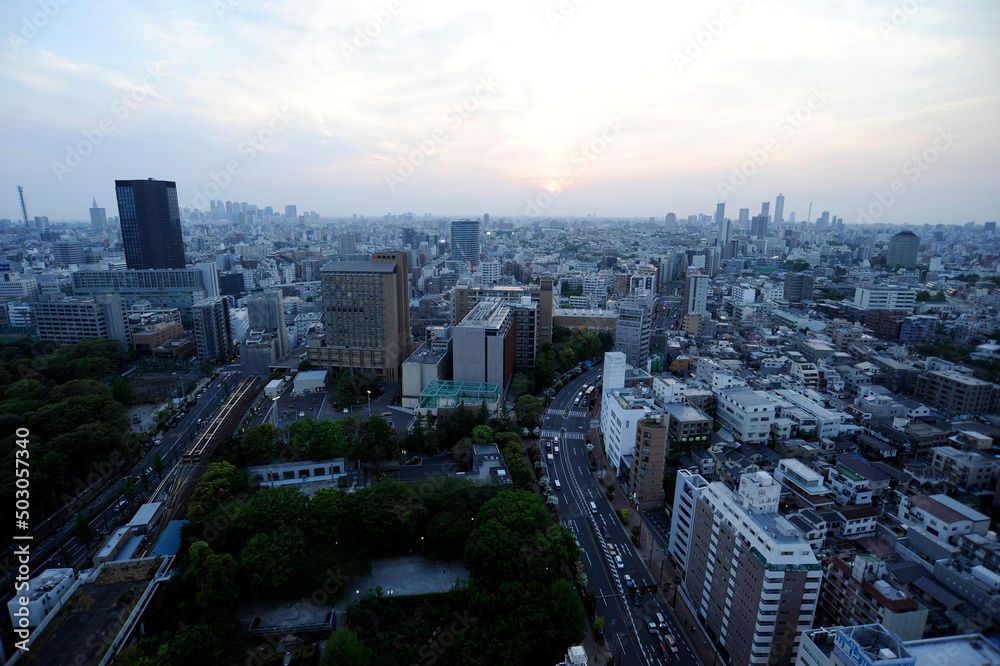Fototapeta premium 東京の街並み