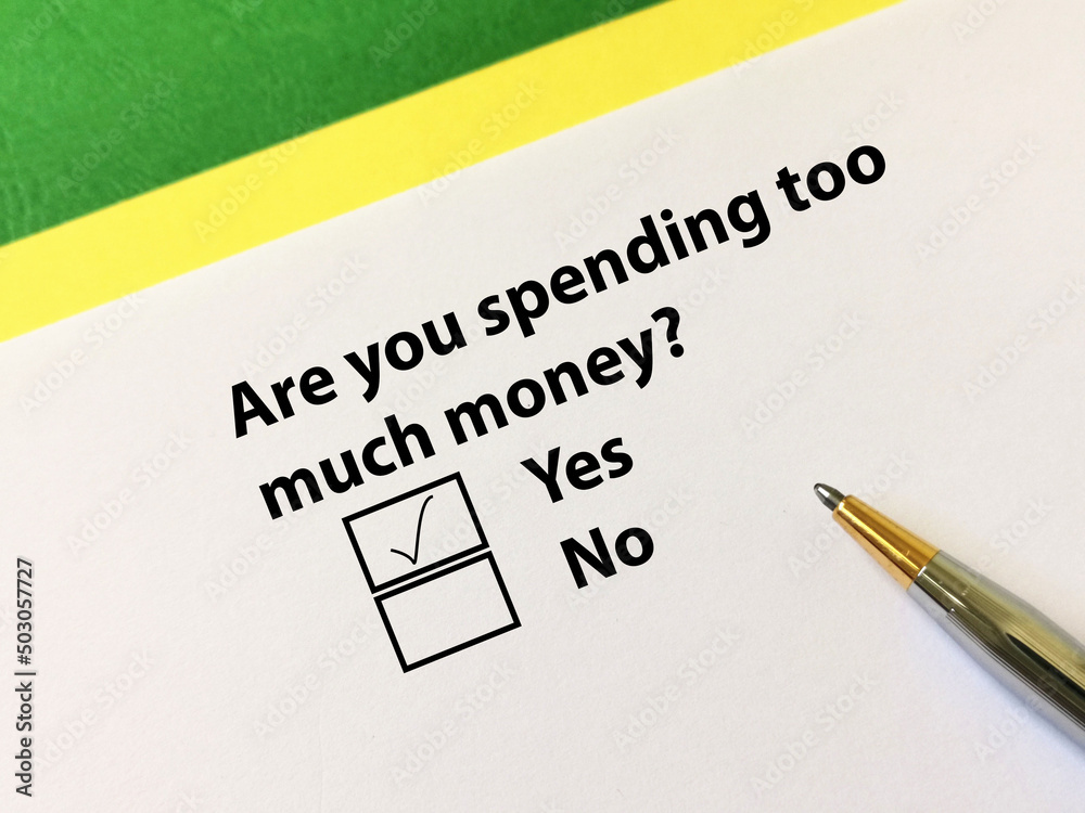 Obraz premium Questionnaire