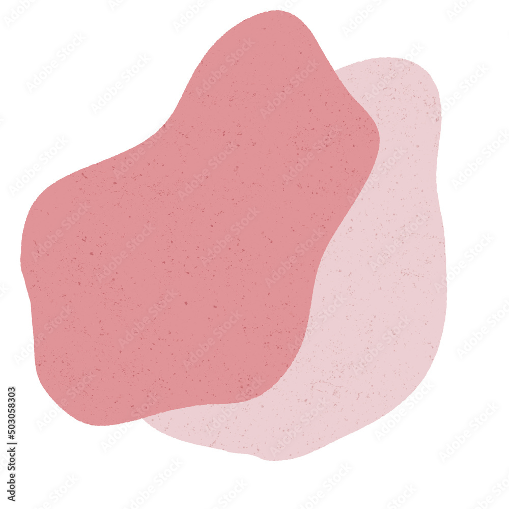 Abstract Organic Shape With Grainy Texture Abstract Organic Shape With Grainy Texture