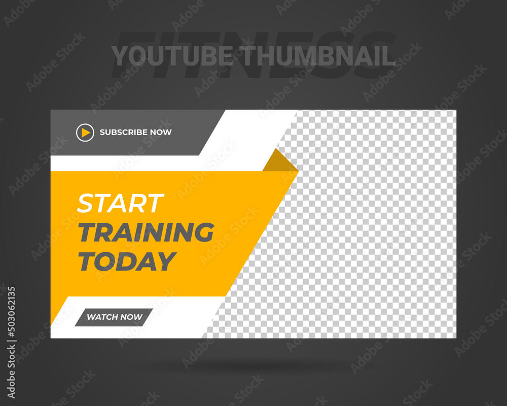 Youtube thumbnail and web banner template Youtube thumbnail and web banner template