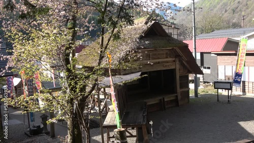 檜枝岐歌舞伎の舞台（福島県・檜枝岐村） photo