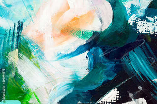 painted abstract background