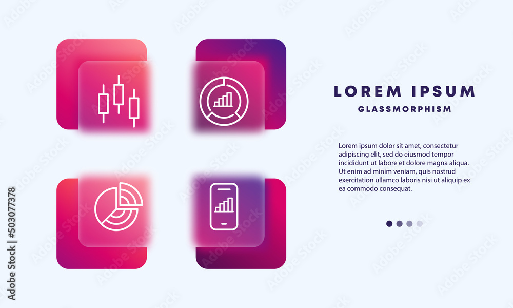 Infographic set icon. Diagram, pie chart, analytics, internet, communication, connection. Data analysis concept. Glassmorphism style. Vector line icon for Business and Advertising Infographic set icon. Diagram, pie chart, analytics, internet, communication, connection. Data analysis concept. Glassmorphism style. Vector line icon for Business and Advertising