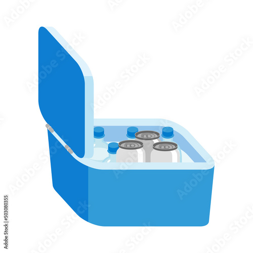 Drinks in the cooler