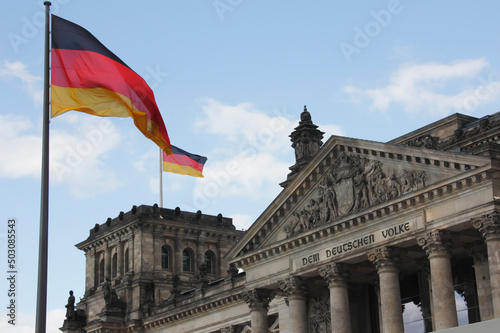 Berlino  Parlamento Reichstag