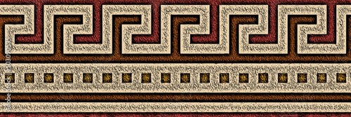 Geometric ethnic pattern, vector design