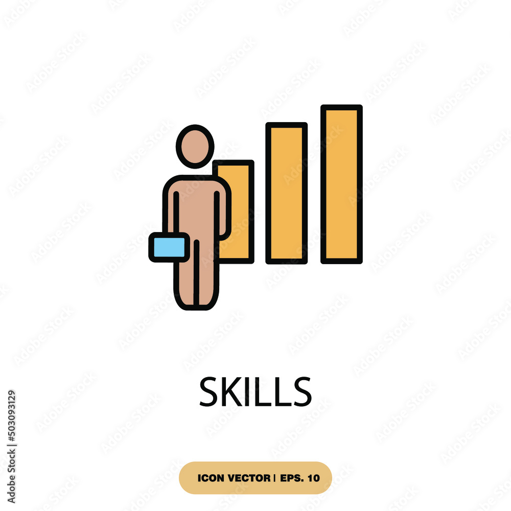 skills icons symbol vector elements for infographic web skills icons symbol vector elements for infographic web