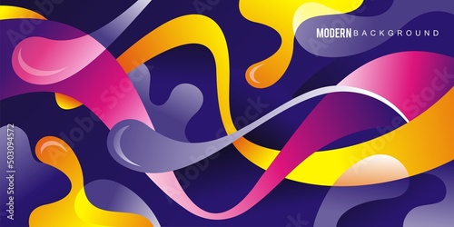 Abstract wavy design vector for banner cover book flayer and brochure background