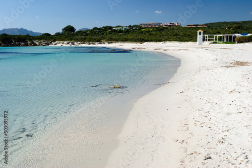Veduta della spiaggia Rena Bianca,
