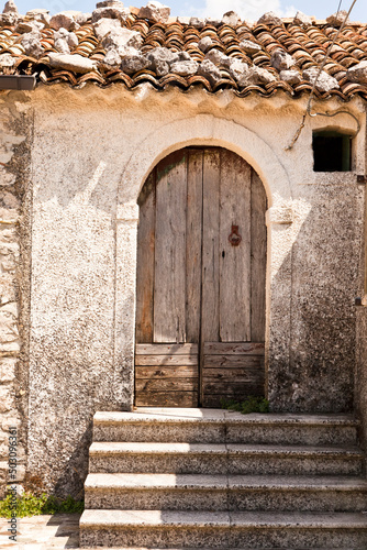 Civita di Bojano, Molise- antico borgo medievale photo