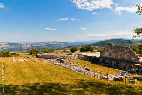 Pietrabbondante, Molise,scavi,santuario,sannita