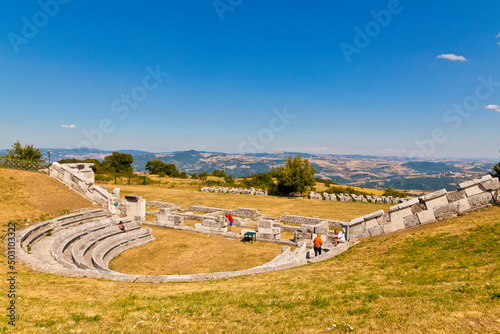 Pietrabbondante, Molise,scavi,santuario,sannita photo