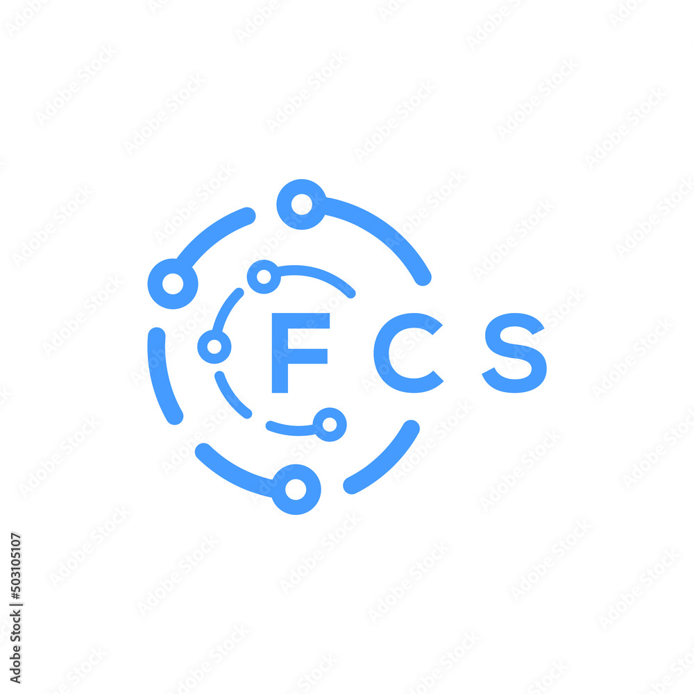 FCS technology letter logo design on white background. FCS creative initials technology letter logo concept. FCS technology letter design. FCS technology letter logo design on white background. FCS creative initials technology letter logo concept. FCS technology letter design.