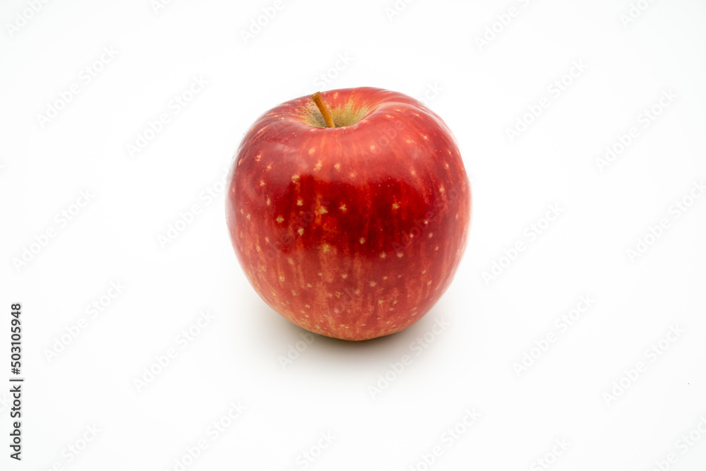 Red apple isolated on white background Red apple isolated on white background