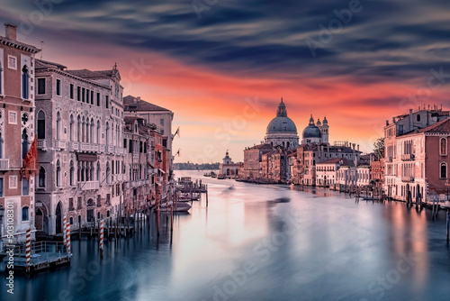 Canvas The city of Venice in the morning, Italy