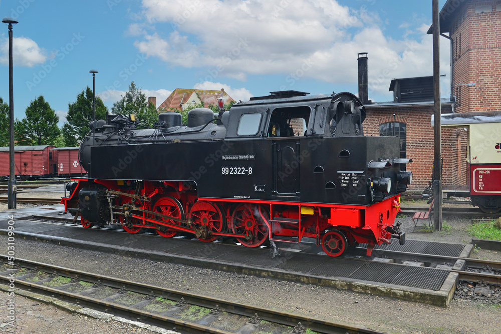 Naklejka premium Mecklenburgische Bäderbahn Molli