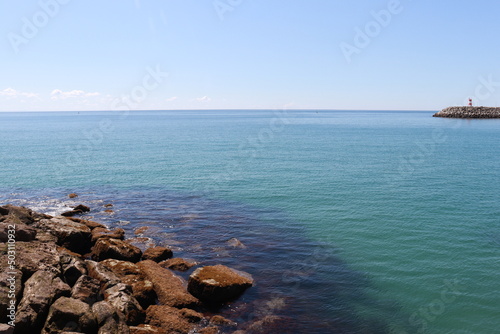 Foto Praia do Ouro em Sesimbra - Portugal.