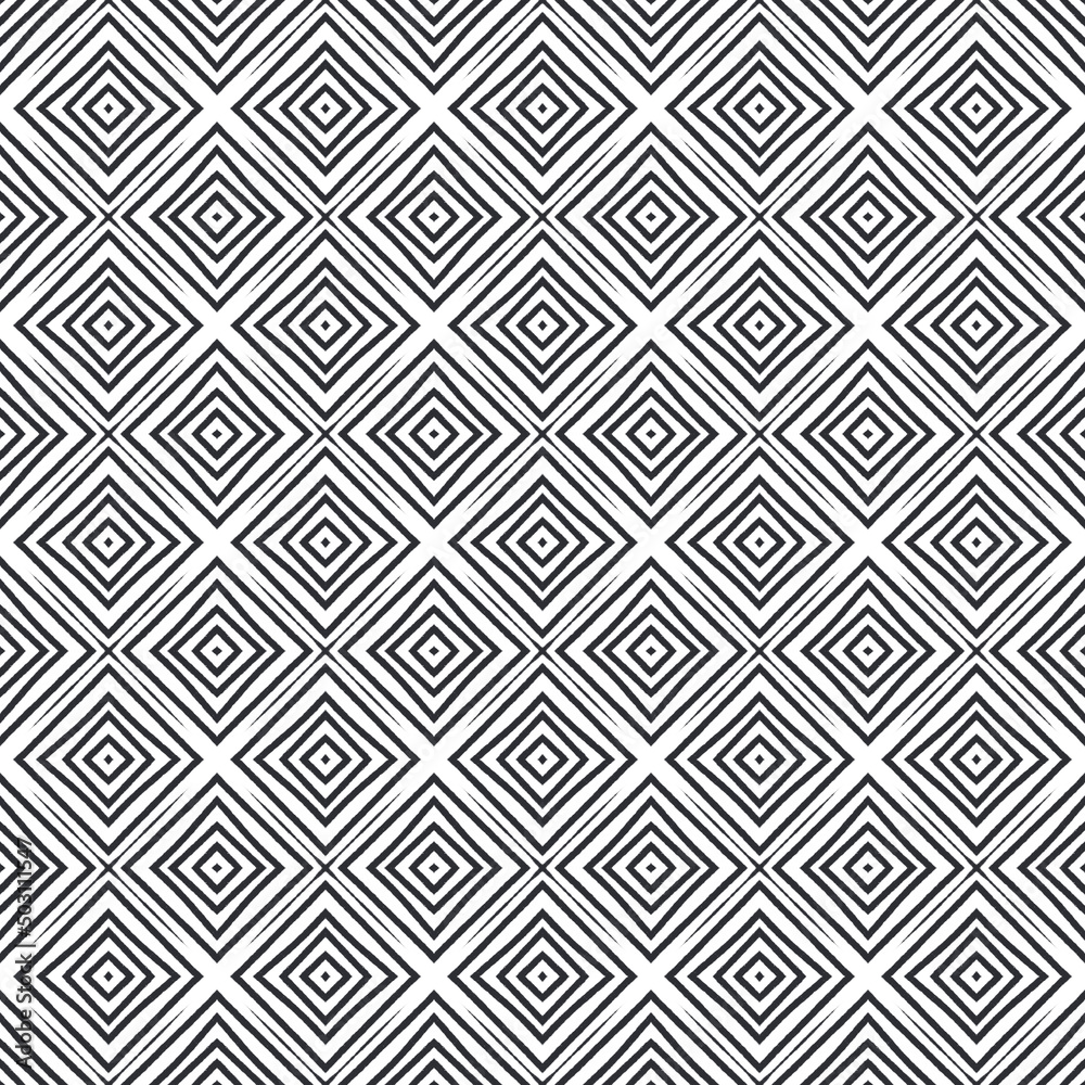 Striped hand drawn pattern. Black symmetrical Striped hand drawn pattern. Black symmetrical