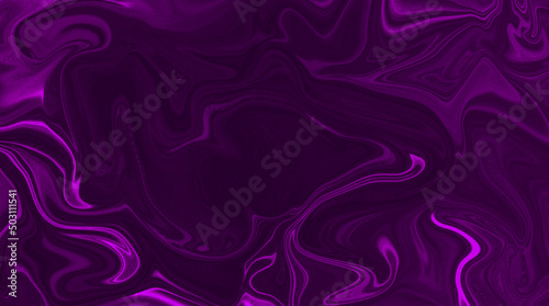 deep purple and black background of curved shapes looks like a slice of semiprecious stone. abstract marble background by illustration effect. deep water concept background.