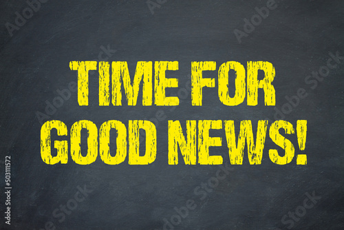 Time for good news! photo