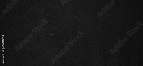Scary dark walls, Long black concrete cement texture for background © Ronny sefria