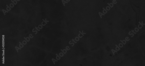 Scary dark walls, Long black concrete cement texture for background
