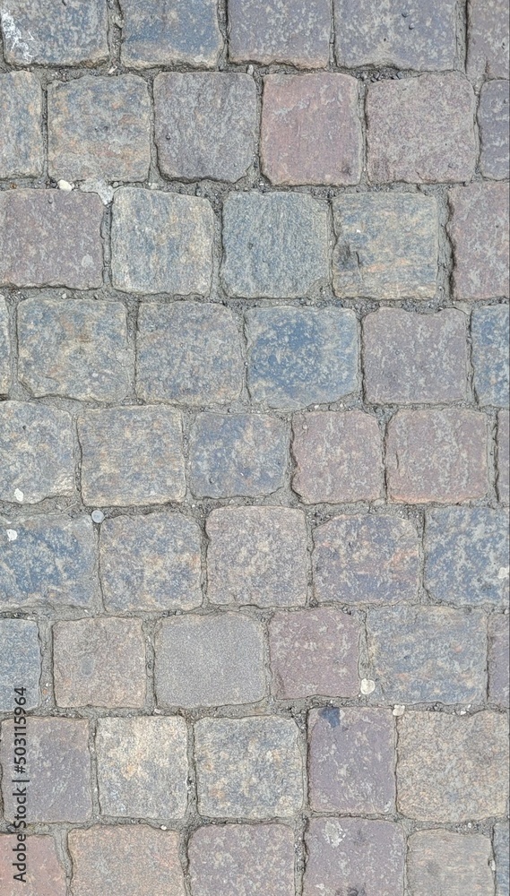 Rustic stone sidewalk, cobblestone sidewalk Rustic stone sidewalk, cobblestone sidewalk