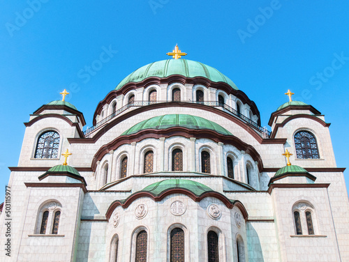 Fotografie Church of Saint Sava, Belgrade, Serbia