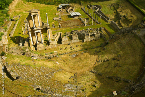 Volterra, the Roman theatre photo