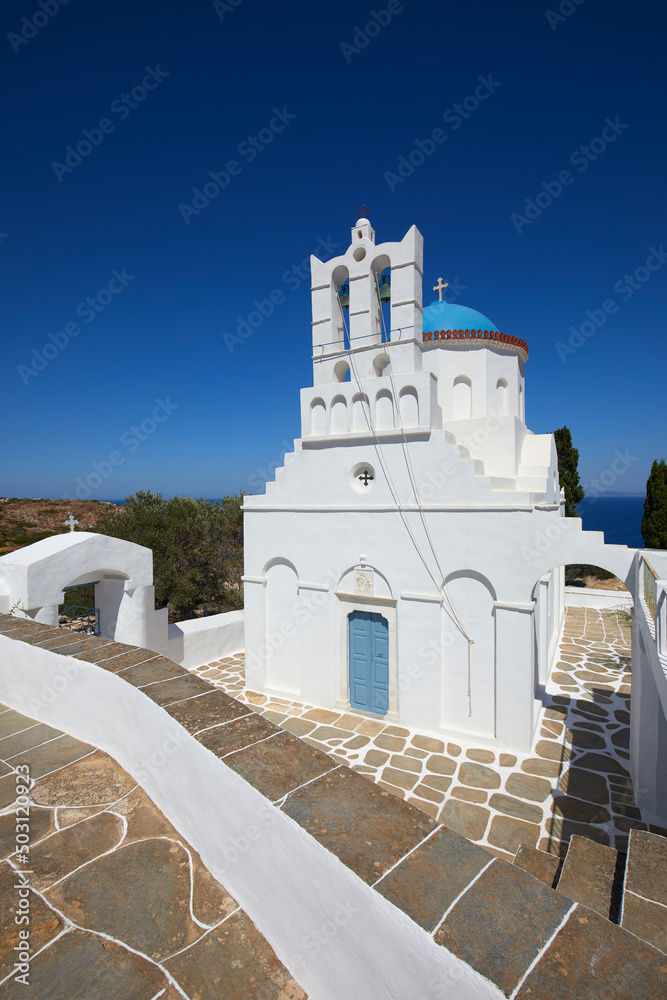 The church of Panagia Poulati, Sifnos, Cyclades Islands, Greece