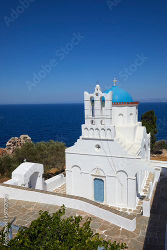 The church of Panagia Poulati, Sifnos, Cyclades Islands, Greece