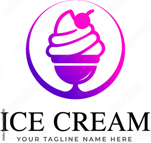 Ice Cream Logo design