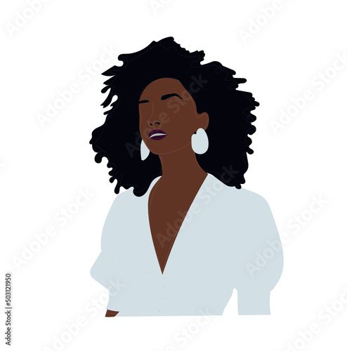 Illustration of a beautiful girl