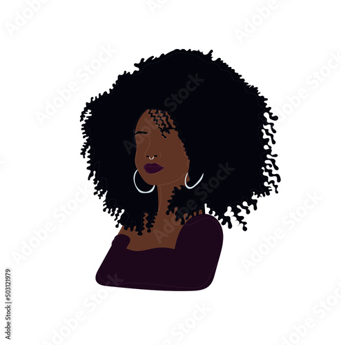 Illustration of a beautiful girl