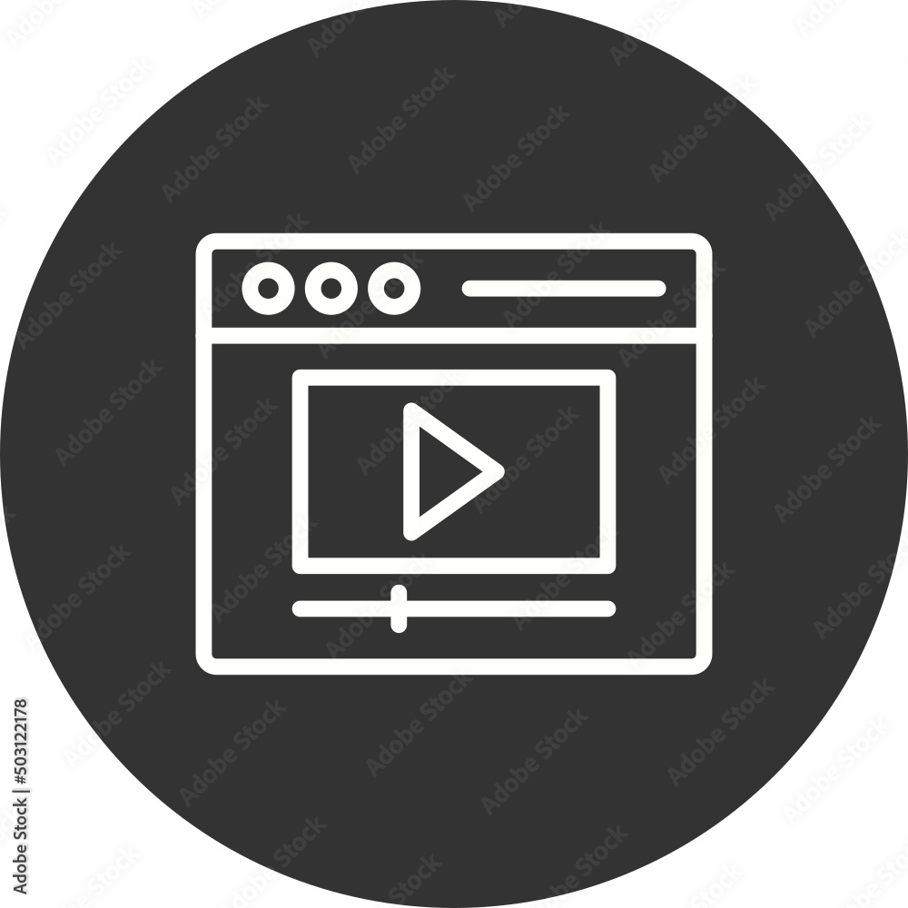 Video Marketing Icon Video Marketing Icon