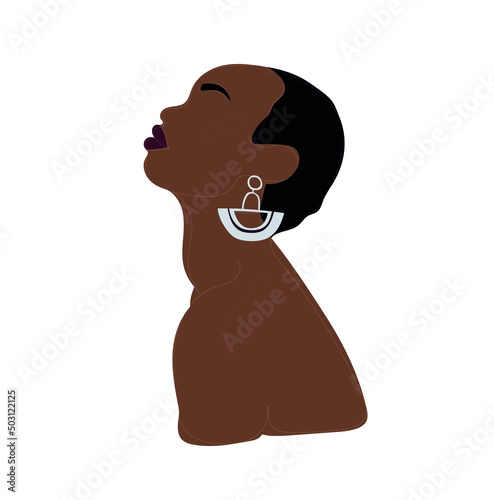 Illustration of a beautiful girl